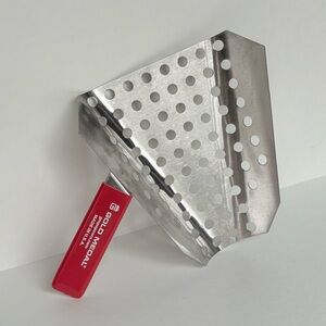 Gold Medal Popcorn Speed Scoop Perforated Stainless Steel Right Handed 7.5inches
